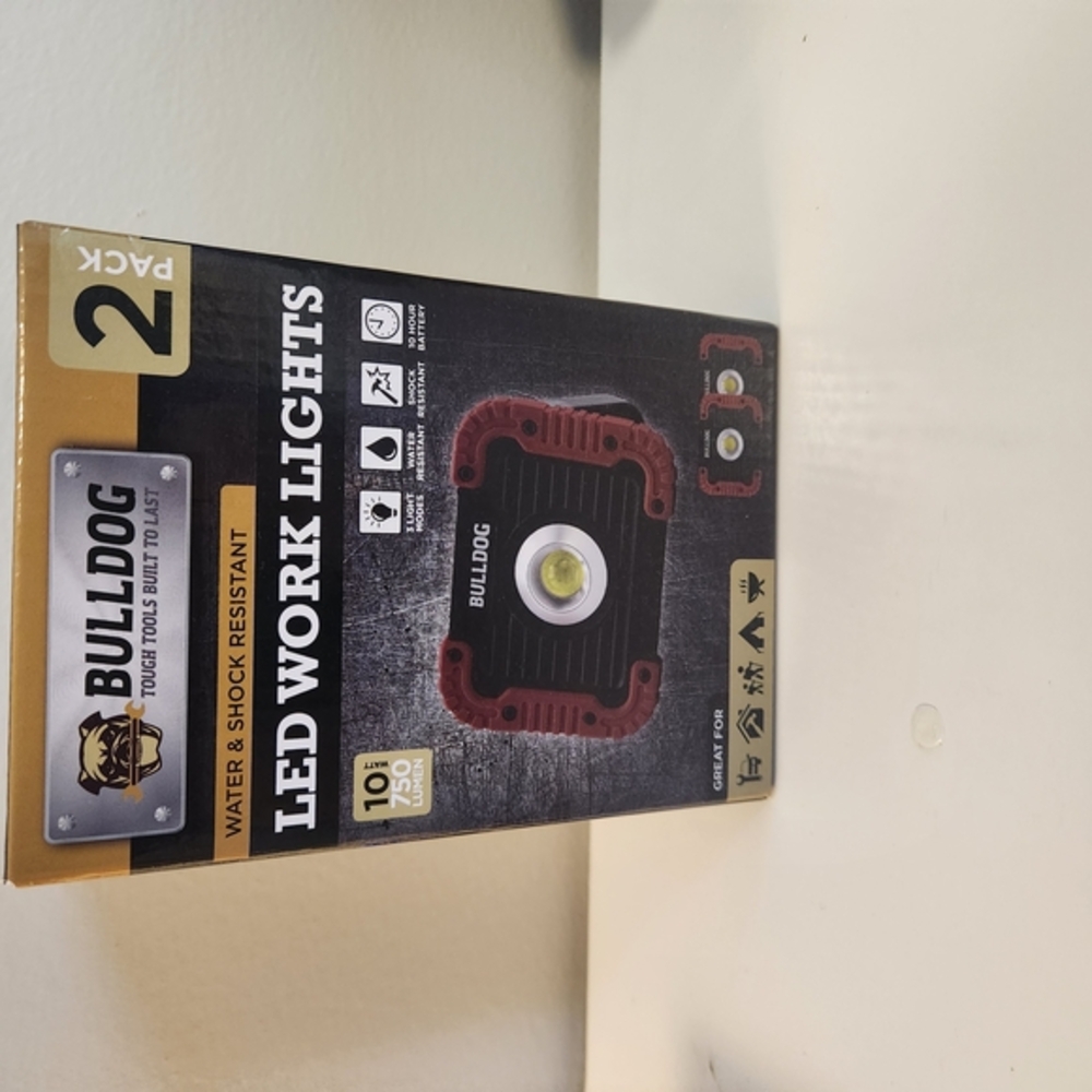 Bulldog LED Work Lights 2-Pack